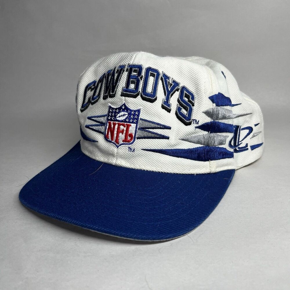 Vintage 90s Dallas Cowboys Logo Athletic Pro Line Diamond Cut SnapBack Hat